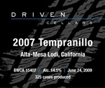 2007 Tempranillo